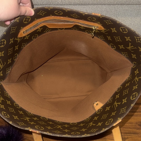 LOUIS VUITTON Authentic Vintage Sac Shopper Tote Monogram MB1908 and LV dustbag - Picture 7 of 17